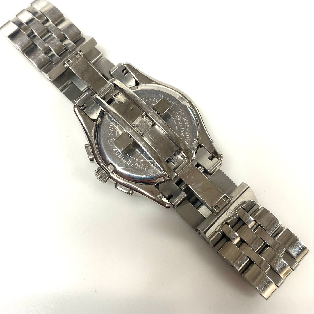 v488 Victorinox Swiss Army Alliance Chronograph Stainless Steel WR 100m Men's Wrist Watch