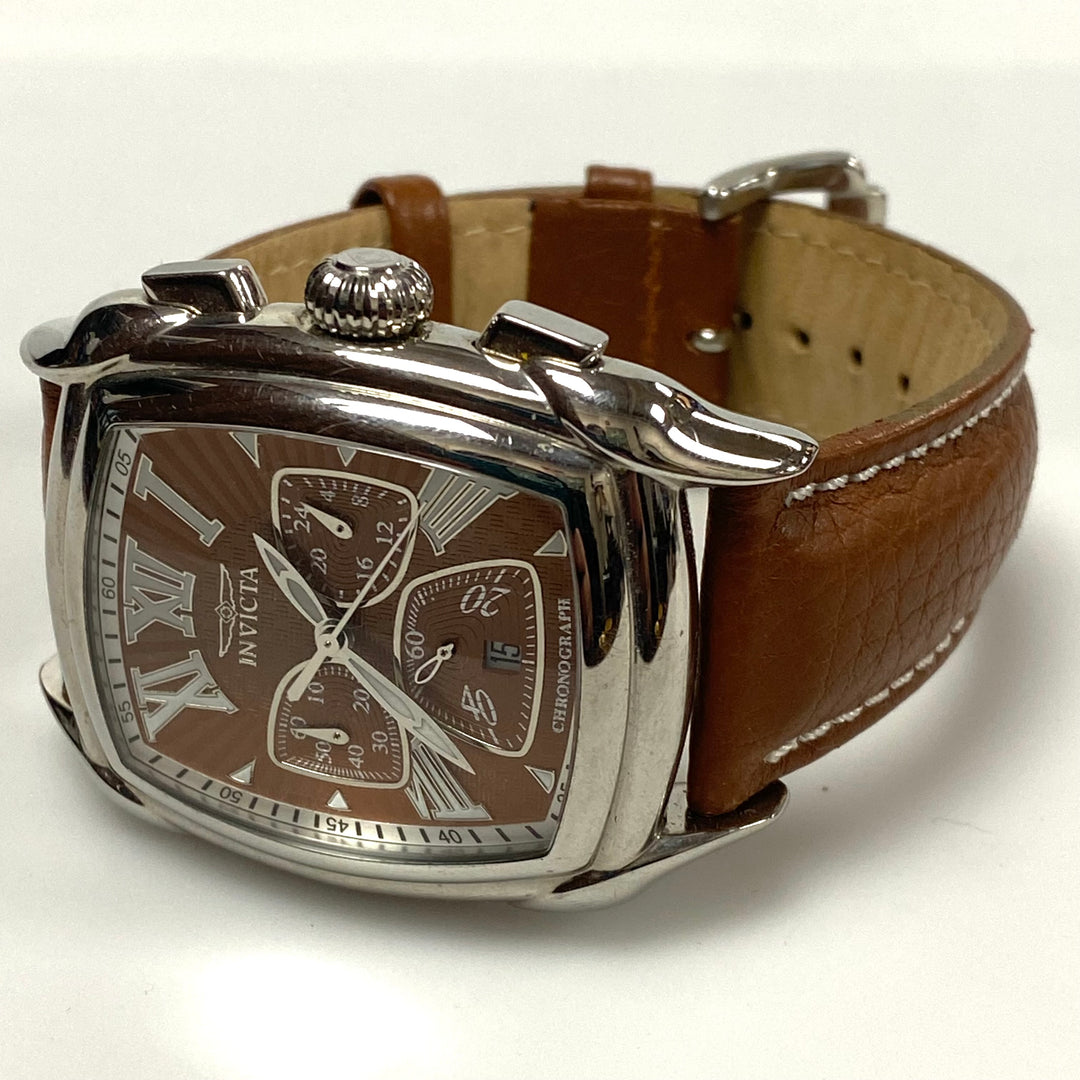 v564 Invicta Lupah Stainless Steel Chronograph model 2723 Men's Wrist Watch 100M