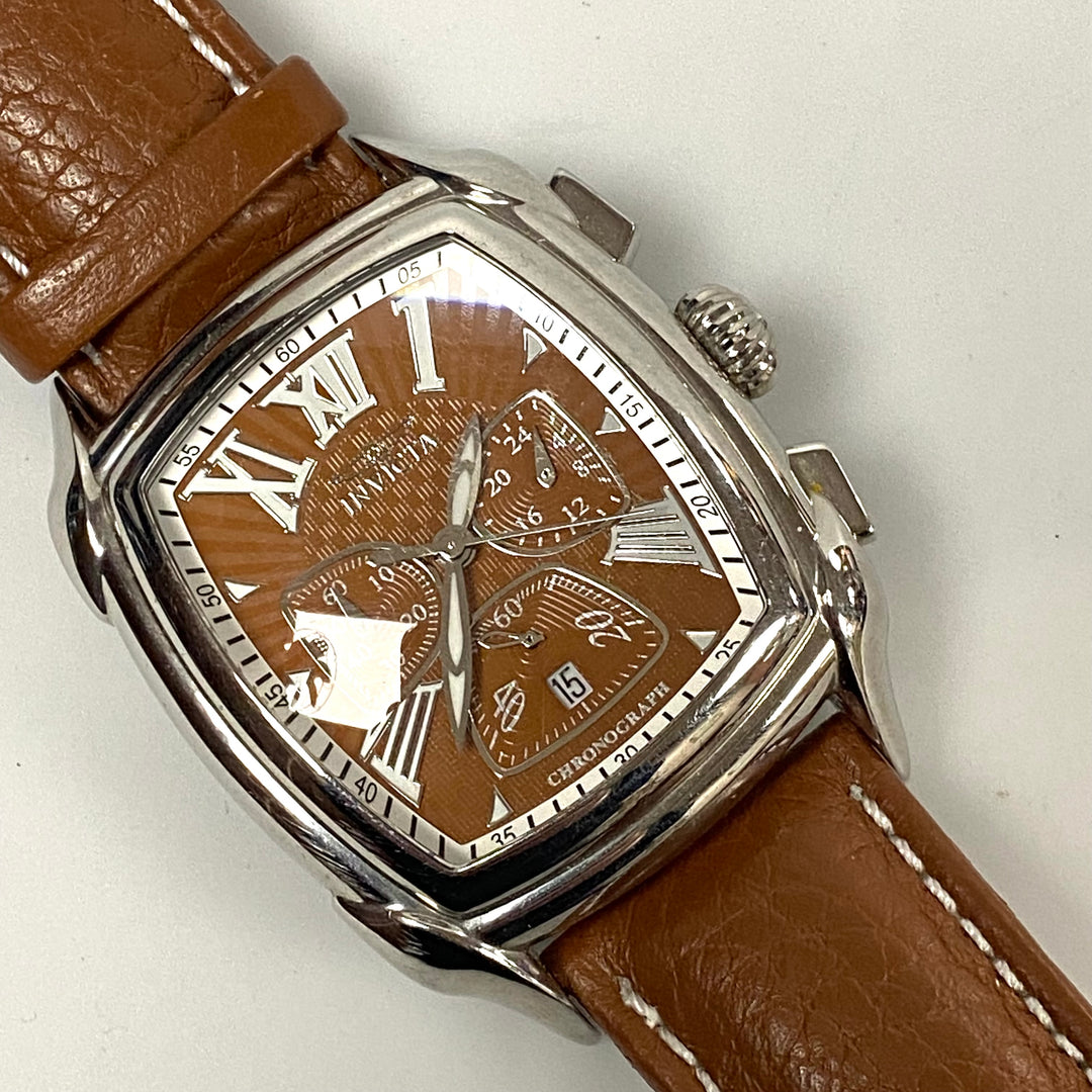 v564 Invicta Lupah Stainless Steel Chronograph model 2723 Men's Wrist Watch 100M