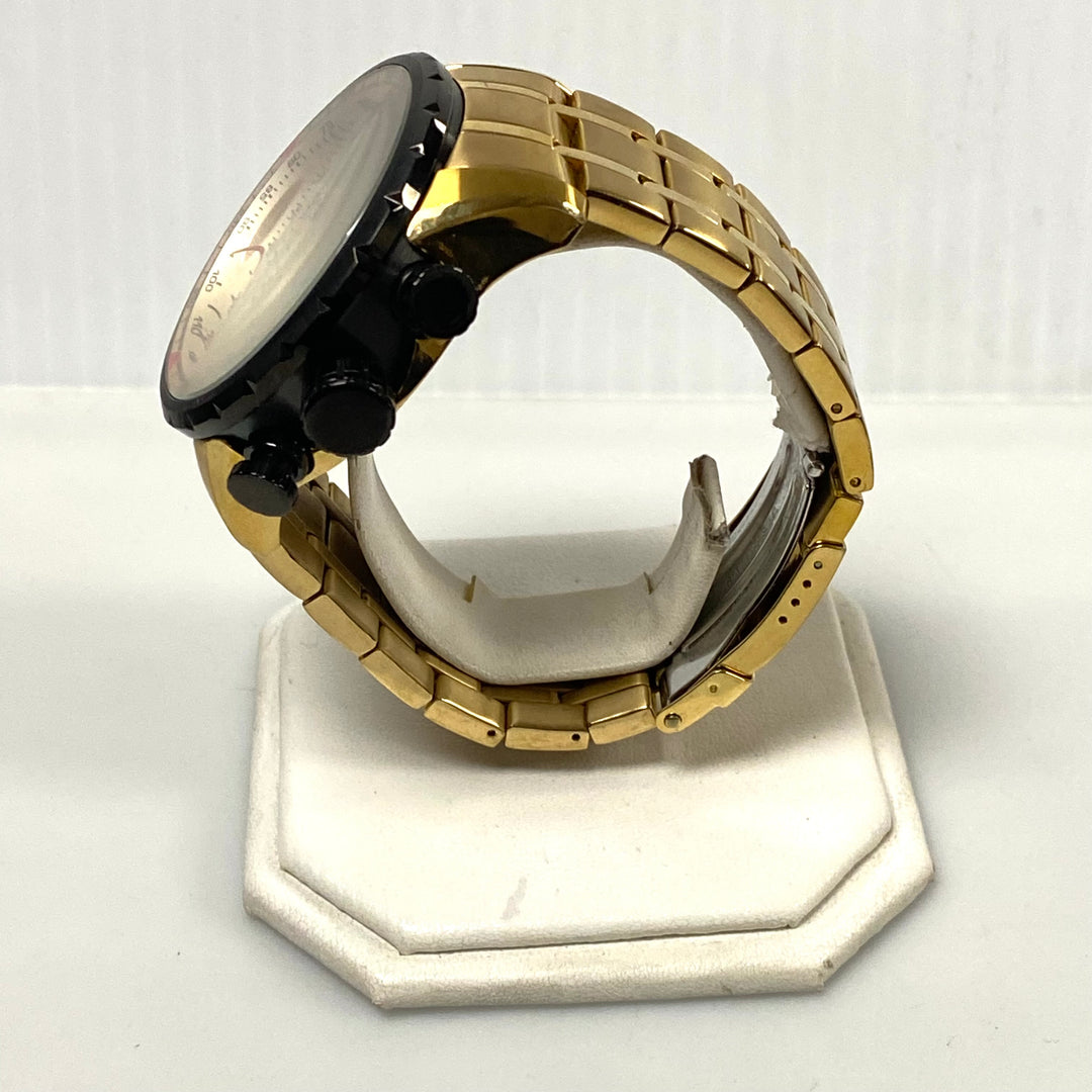 v566 Invicta Aviator 100m WR All Stainless Steel Men's Wrist Watch Model 17205