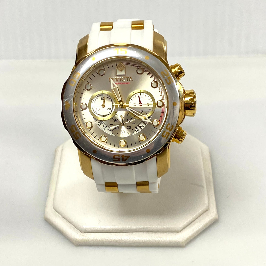 v567 Invicta Pro Diver 100m Stainless Steel Men's Chronograph Wrist Watch 20291