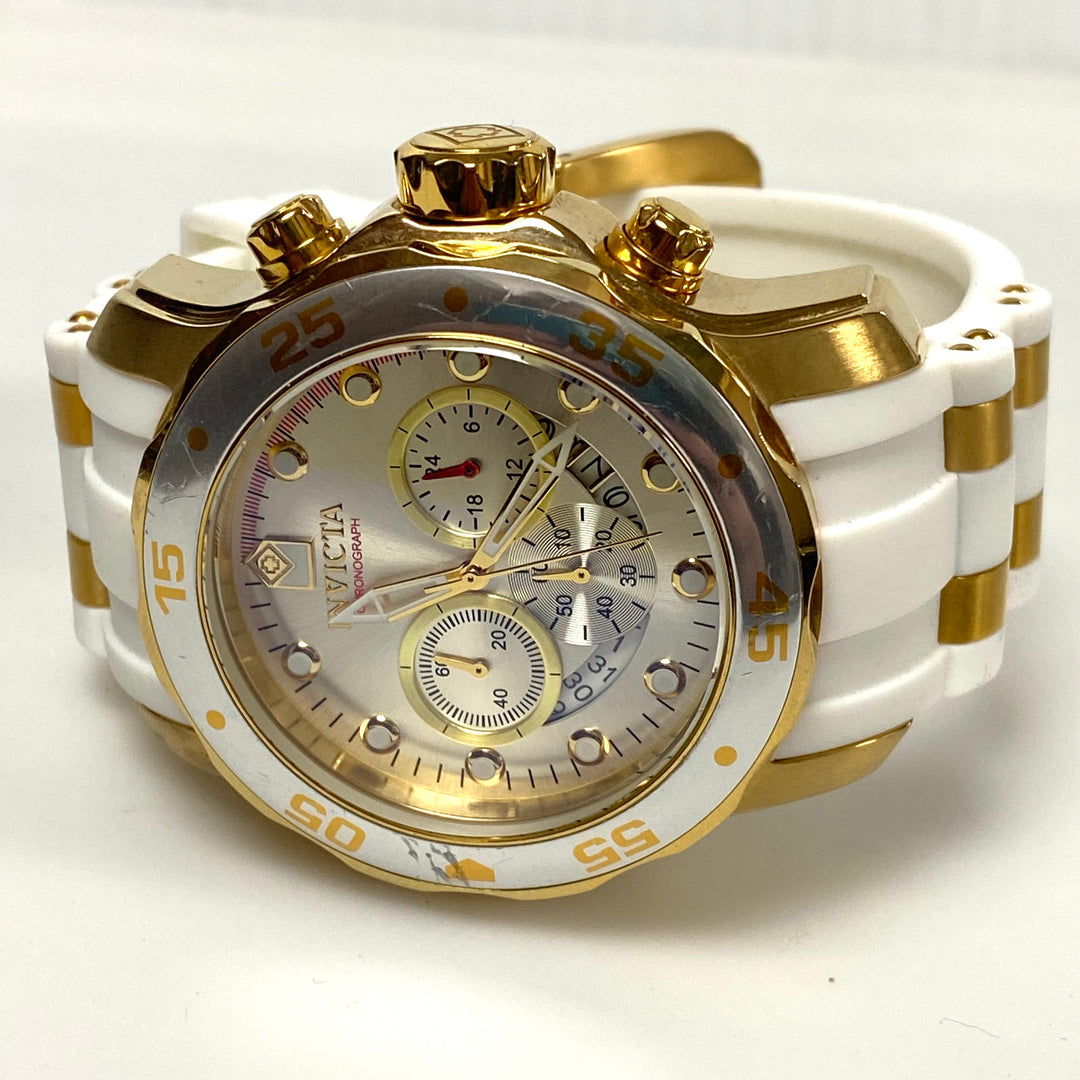 v567 Invicta Pro Diver 100m Stainless Steel Men's Chronograph Wrist Watch 20291