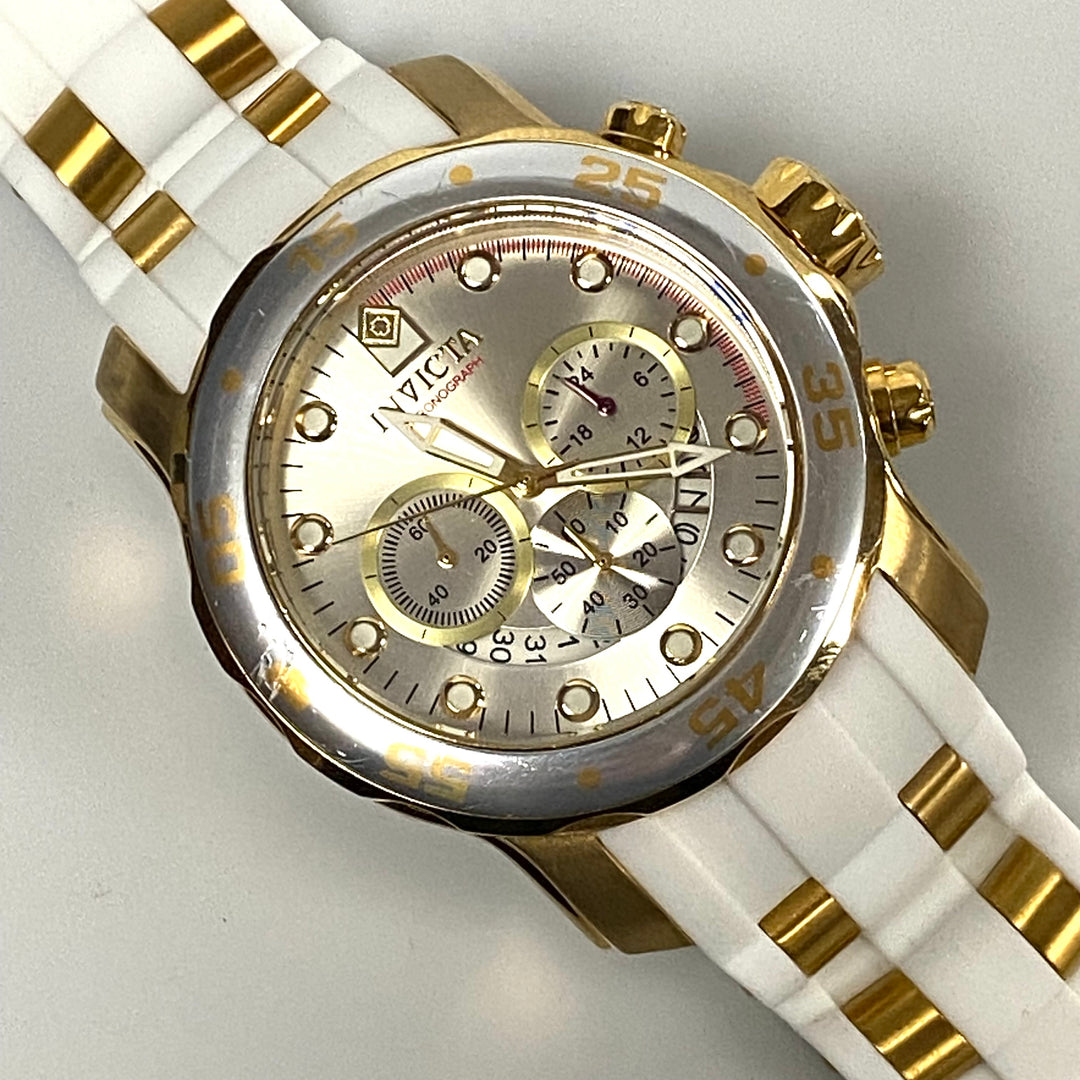 v567 Invicta Pro Diver 100m Stainless Steel Men's Chronograph Wrist Watch 20291