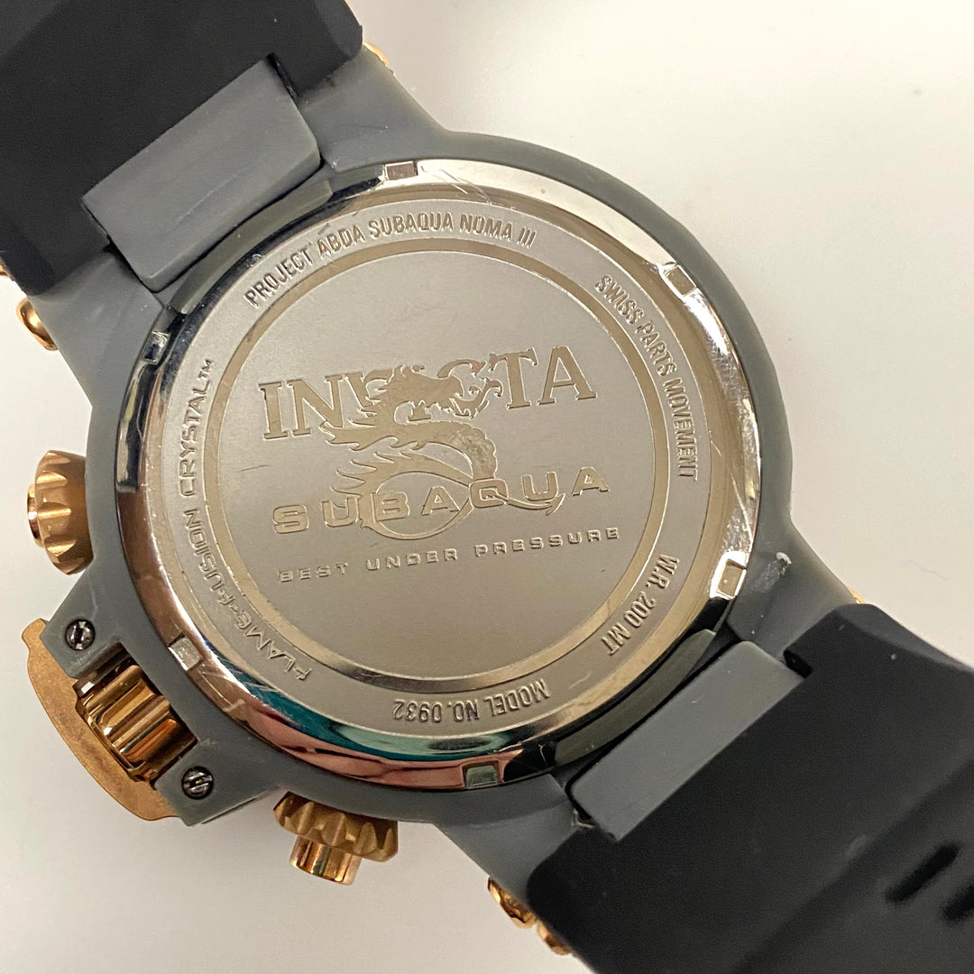 v568 Invicta Subaqua Noma III 0932 Men's 200m WR Sport Chronograph Wrist Watch