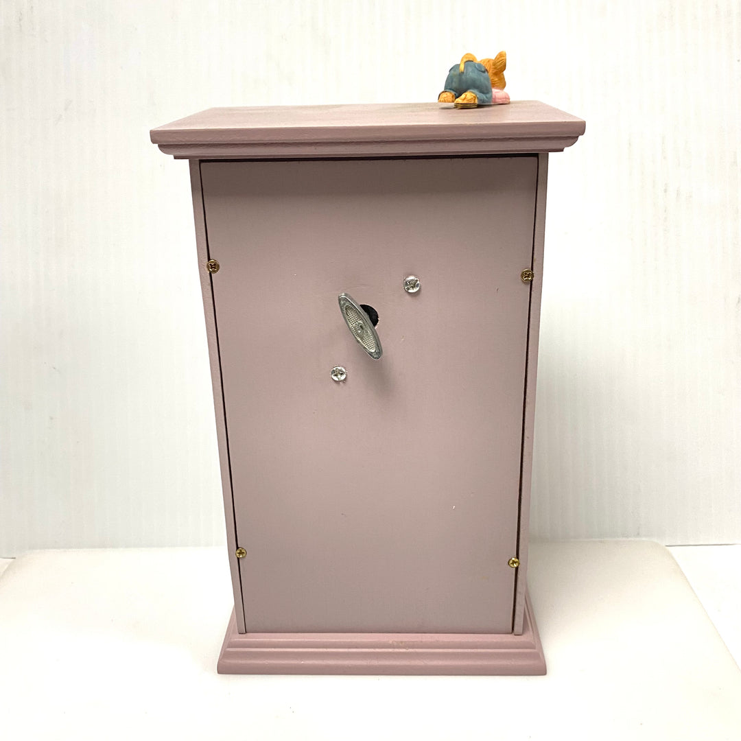 v597 Vintage Pelman Moveable Mice Collectible Music Box Plating "Memory" Tune