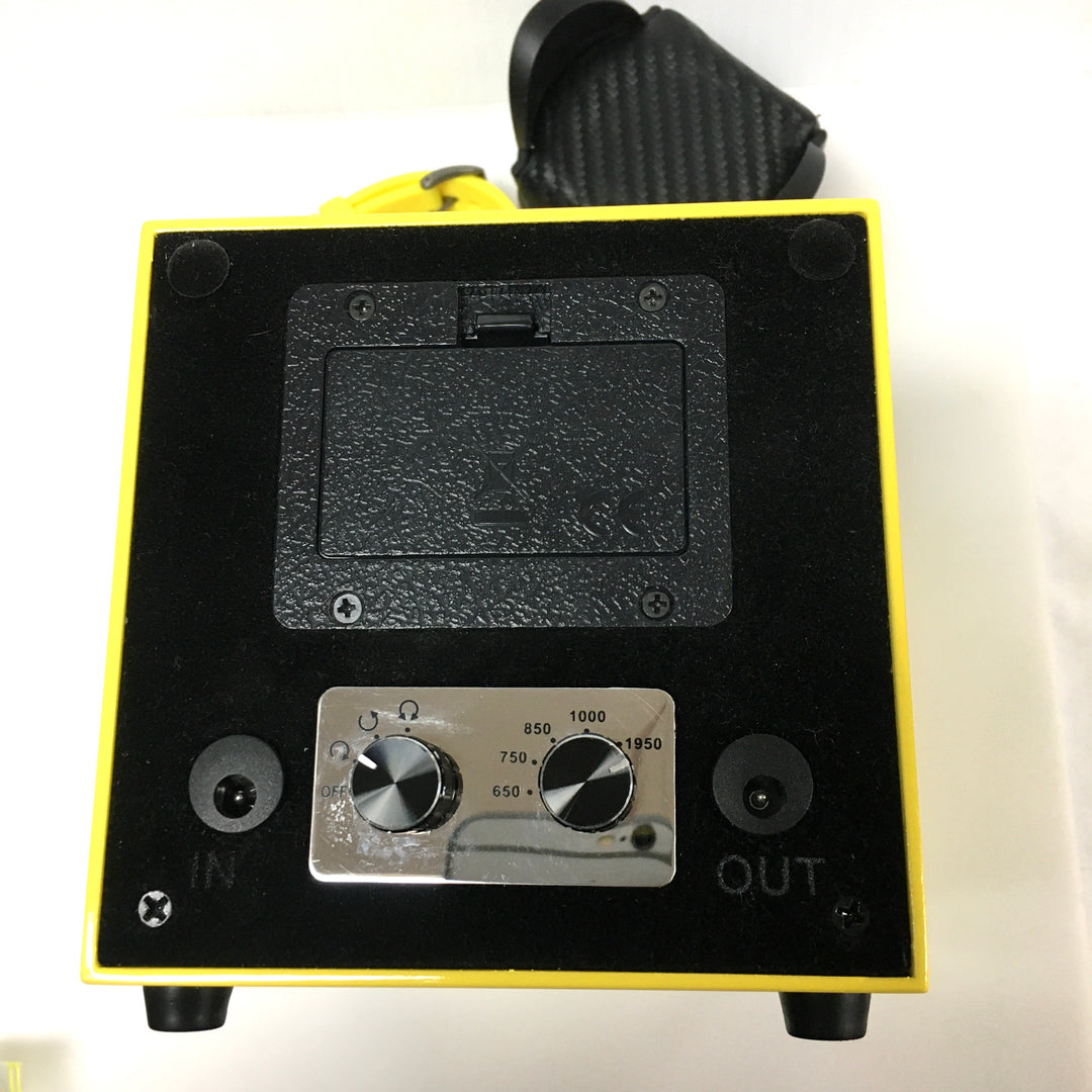 v643 LIV Genesis GX-AC Venom Yellow Automatic Chronograph Swiss Made Wrist Watch Extra Bands and a winder