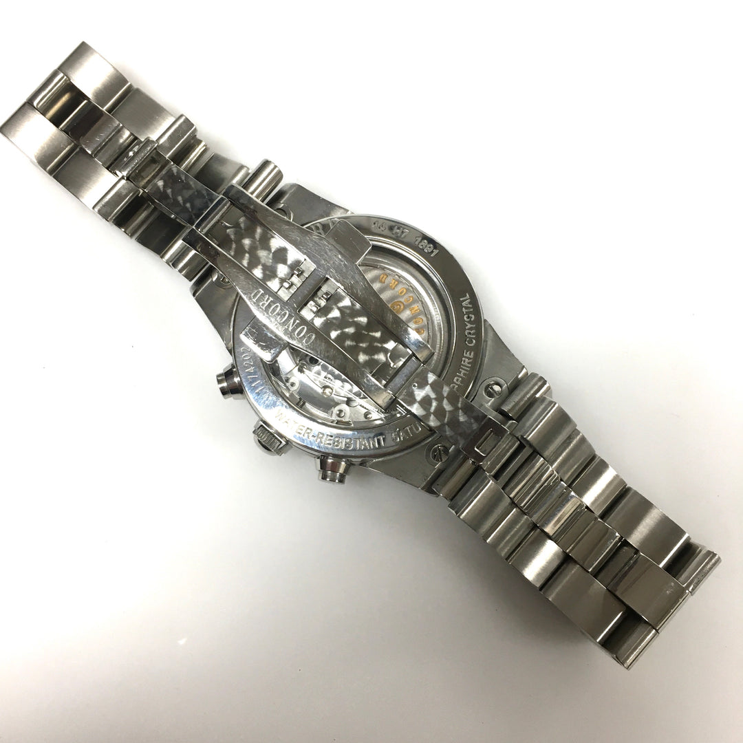 v644 Concord Mariner Automatic Chronograph Men's Wrist Watch Swiss & Display Box