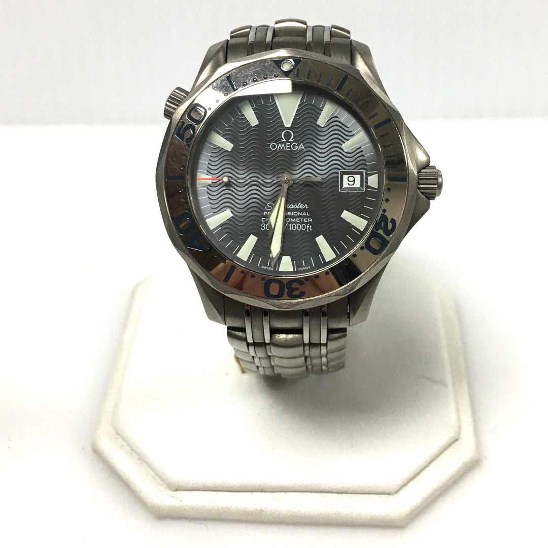 v645 Vintage Omega Seamaster Anniversary Automatic Diver 1000m Men's Wrist Watch