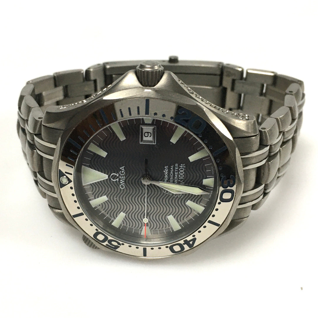 v645 Vintage Omega Seamaster Anniversary Automatic Diver 1000m Men's Wrist Watch