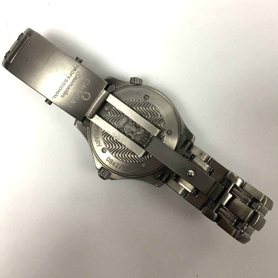 v645 Vintage Omega Seamaster Anniversary Automatic Diver 1000m Men's Wrist Watch