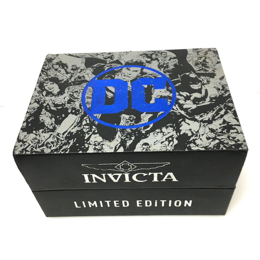 v697 Invicta DC Comics Batman Limited Edition Model 32381 Quartz Wrist Watch