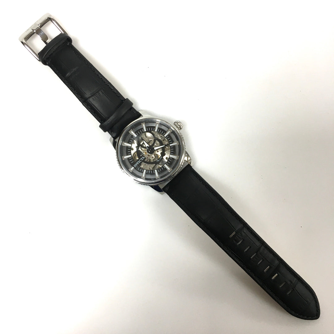 v703 Invicta Objet D'Art Automatic Model 22641 Skeletonized Dial Men's Wrist Watch
