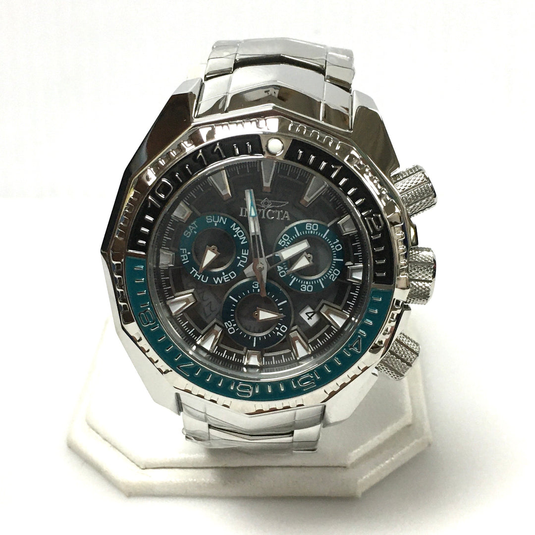 v712 Invicta Akula Men's Chronograph Model 44292 Swiss Ronda Z60 Quartz Watch