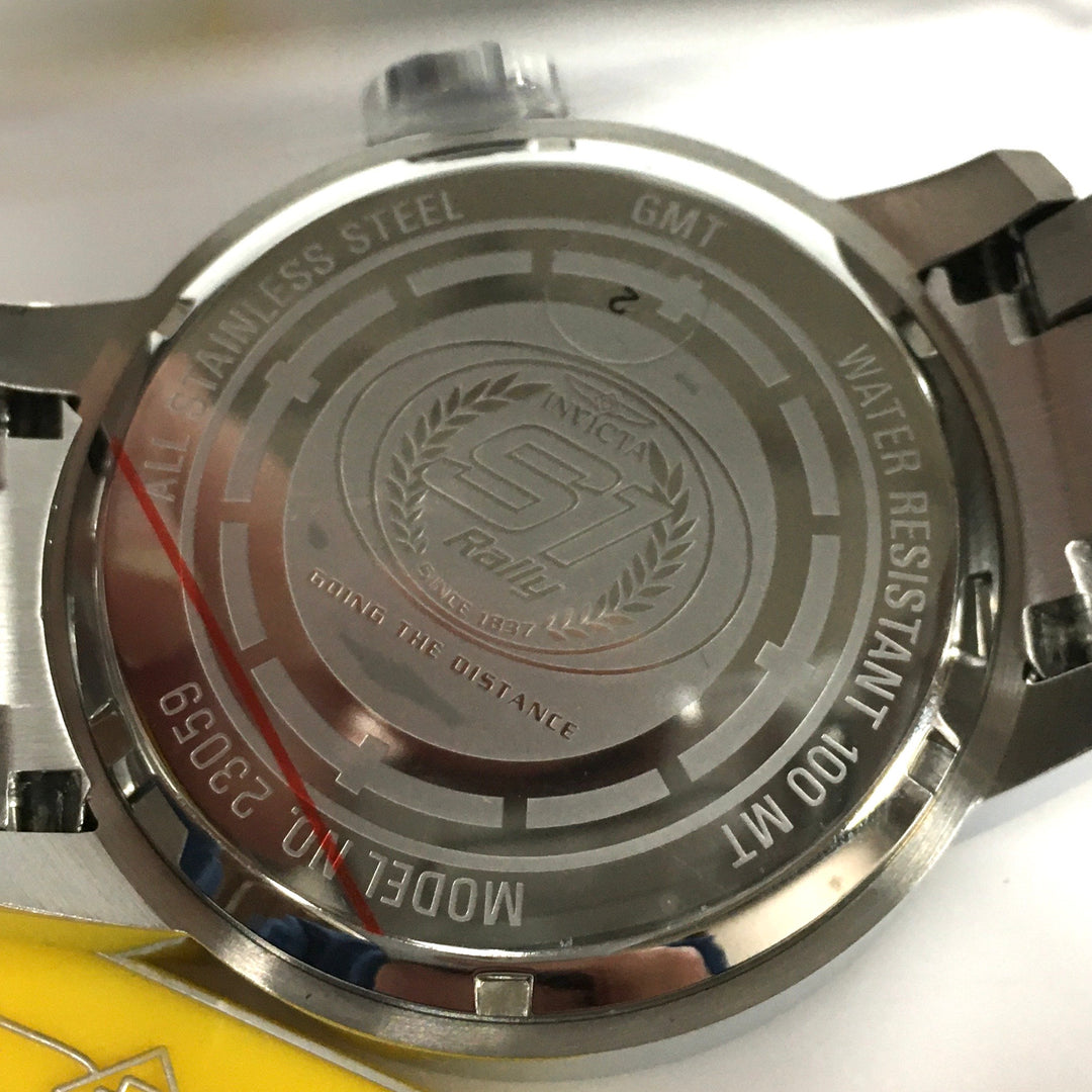 v714 Invicta Men's 23059 S1 Rally Quartz Multifunction Silver Dial Wrist Watch