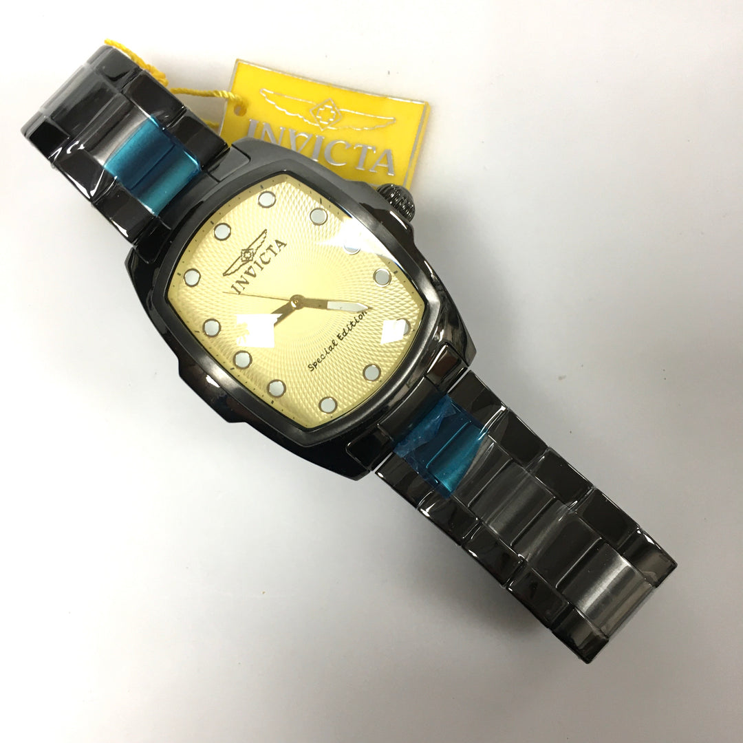 v718 Invicta Grand Lupah Special Edition Model 17768 Stainless Japanese PC21 Quartz Men's Wrist Watch