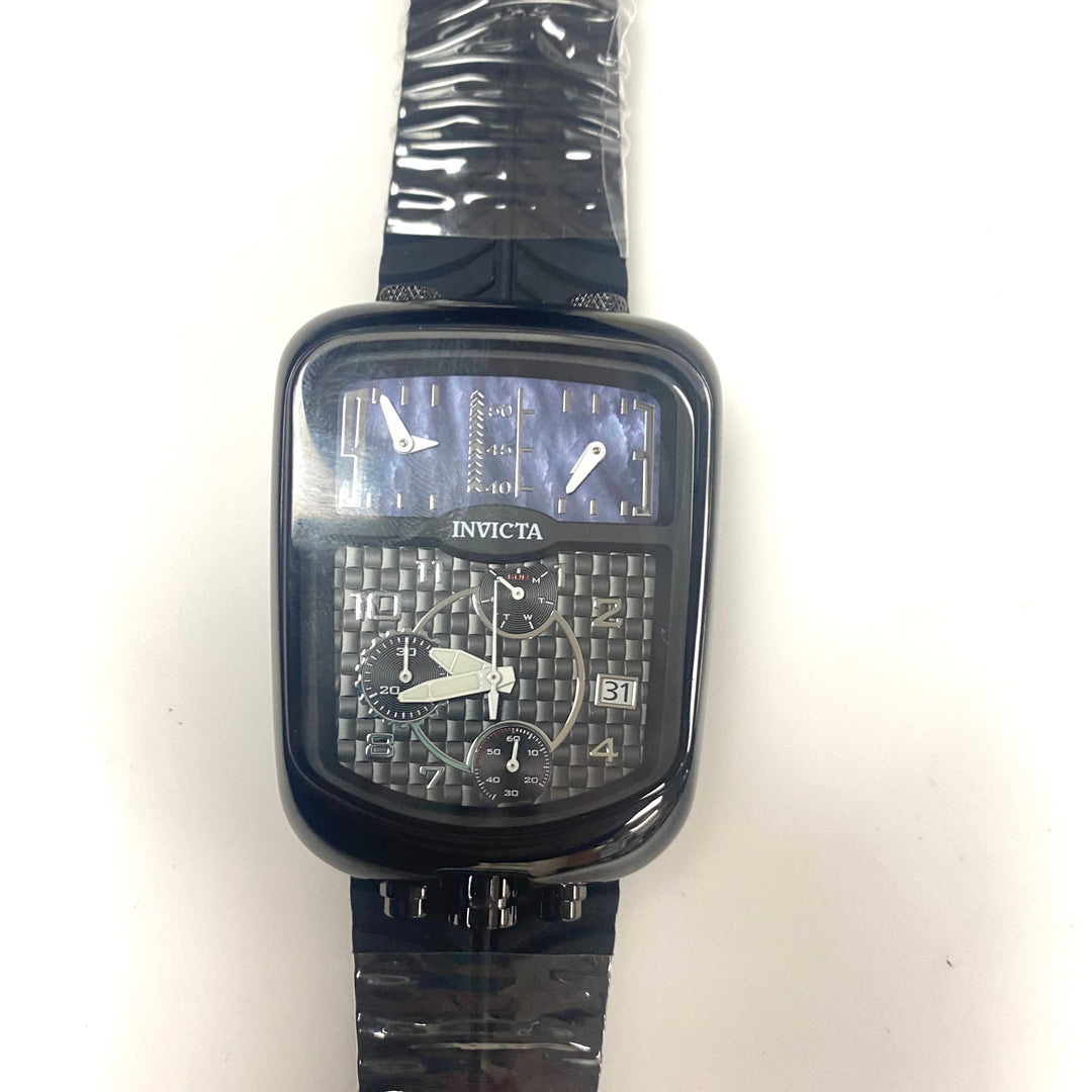 v724 Invicta S1 Rally Men's Model 2970 Triple Time Zone Chronograph Wrist Watch