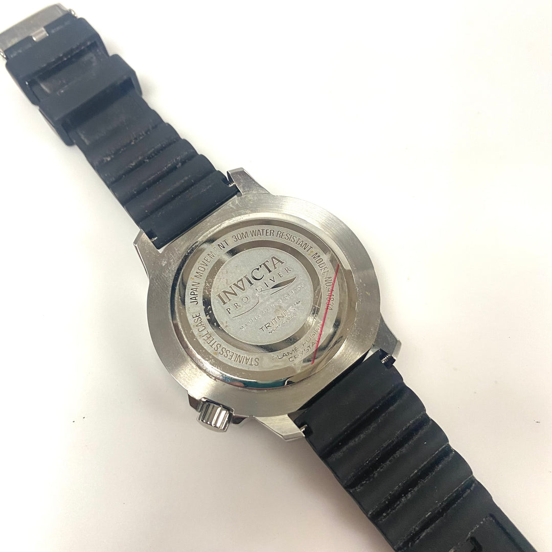 v725 Invicta Pro Diver Men's Wrist Watch Model 44834 Japanese Quartz Stainless