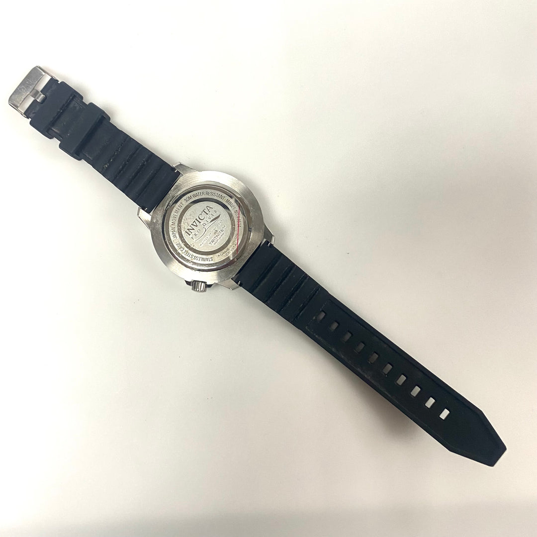 v725 Invicta Pro Diver Men's Wrist Watch Model 44834 Japanese Quartz Stainless