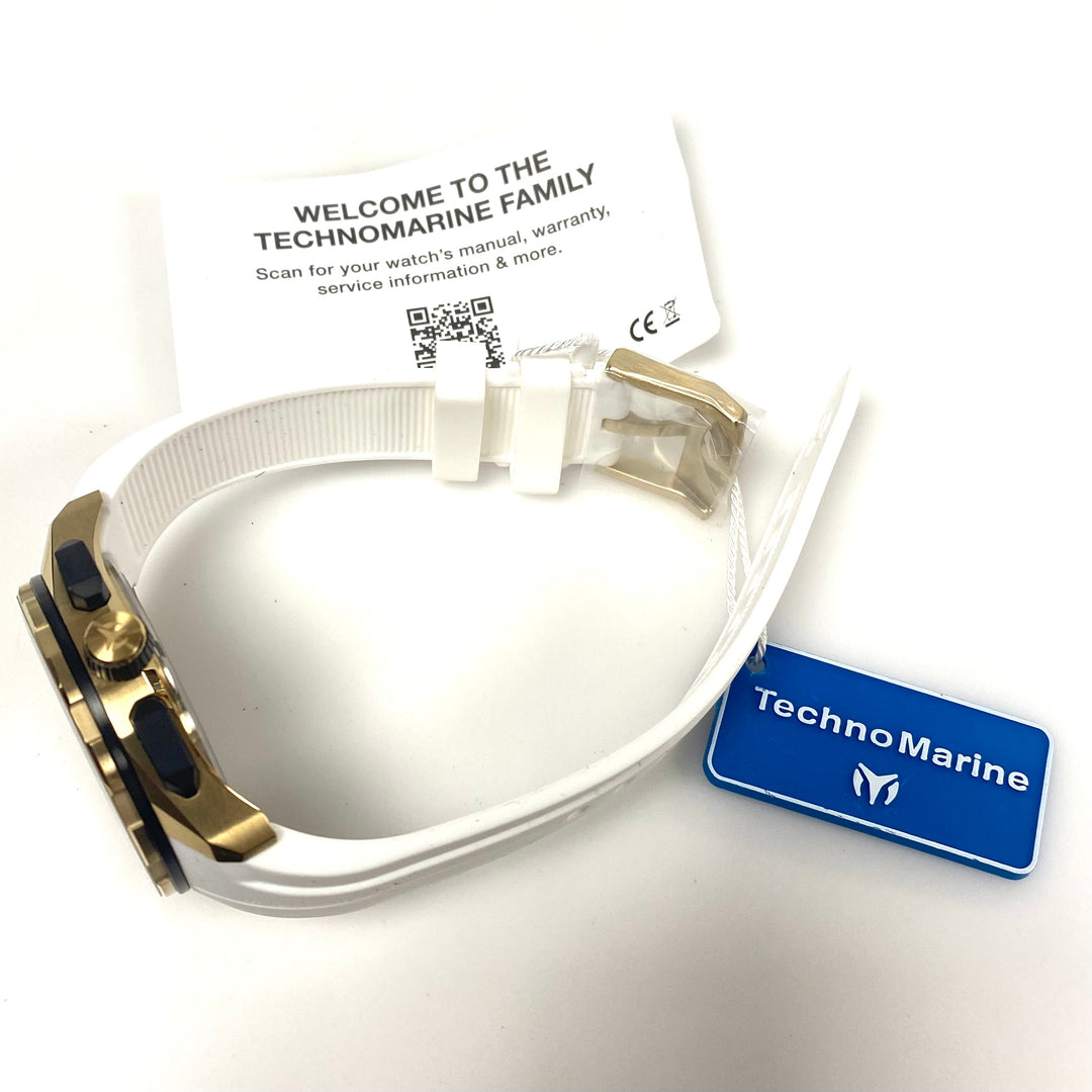 v755 TechnoMarine Ocean Nomad Men's Watch Model: TM-318101 Stainless Steel Japan Movement