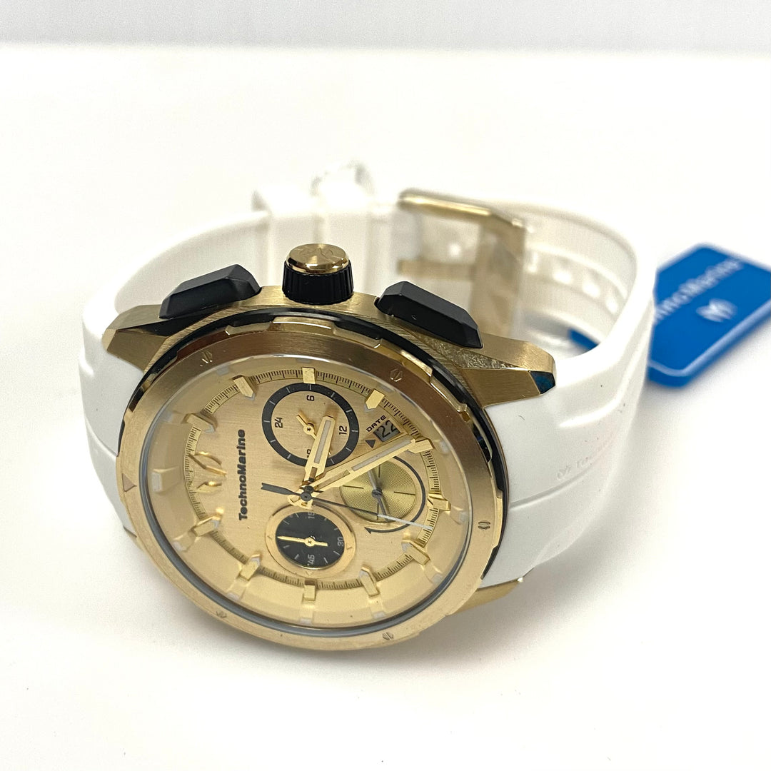 v755 TechnoMarine Ocean Nomad Men's Watch Model: TM-318101 Stainless Steel Japan Movement