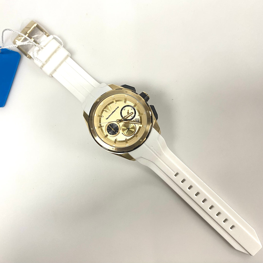 v755 TechnoMarine Ocean Nomad Men's Watch Model: TM-318101 Stainless Steel Japan Movement