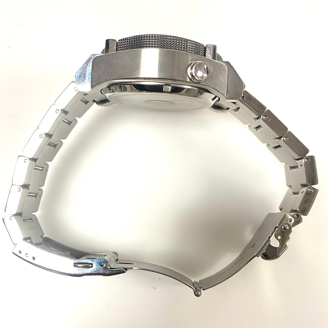 v758 Bulova Precisionist Chronograph Model 98B316 Quartz Stainless Steel Watch