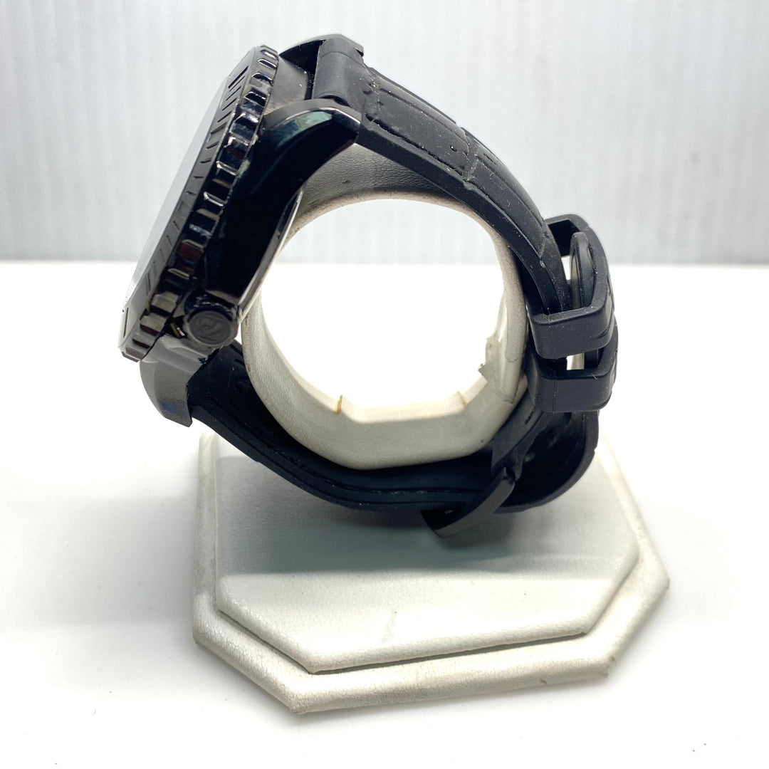 v769 Relic Stainless Steel Black Ion Silicone Men's Wrist Watch model ZR15689