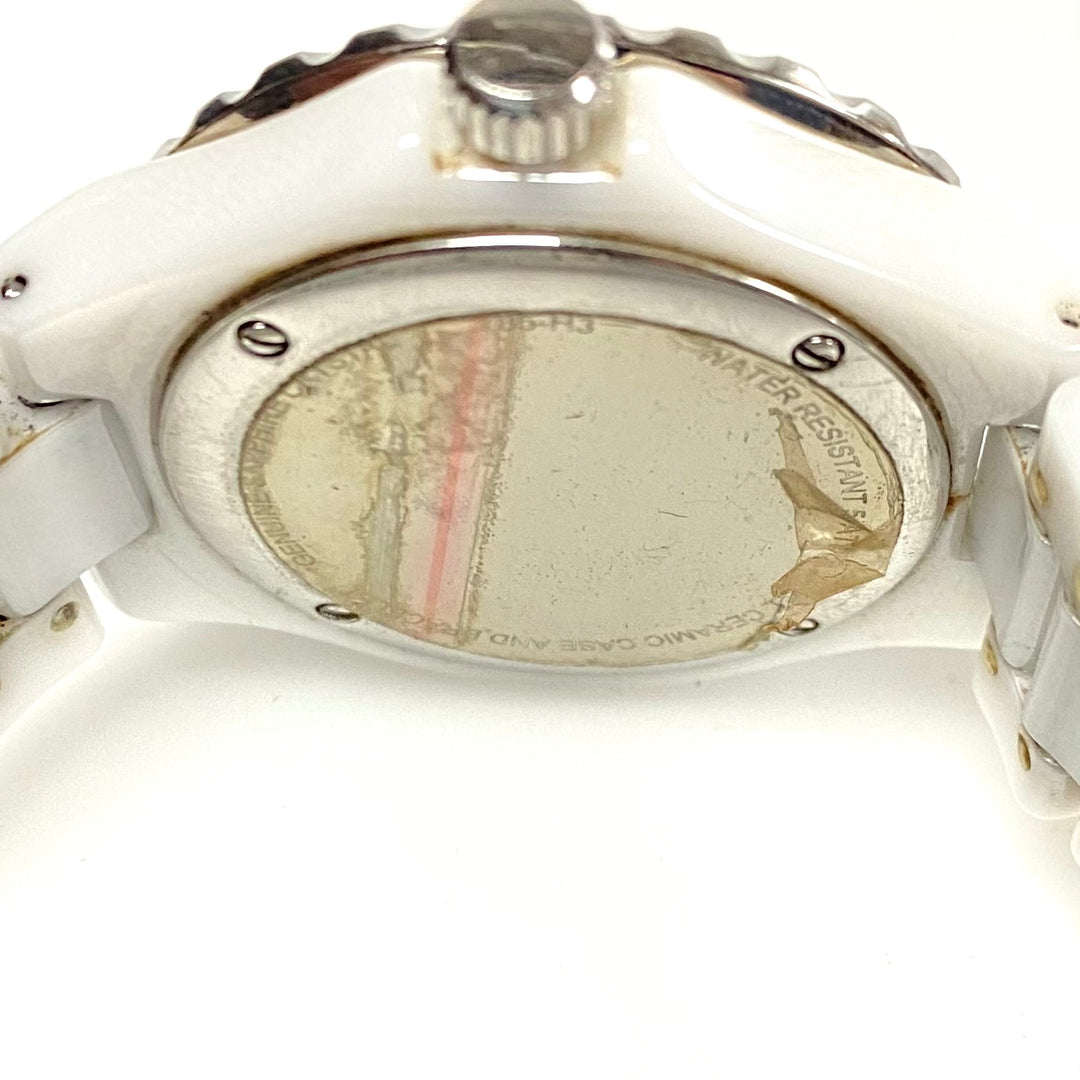 v771 Vintage Belair Sporty-chic design White Ceramic Bracelet Women's Wrist Watch