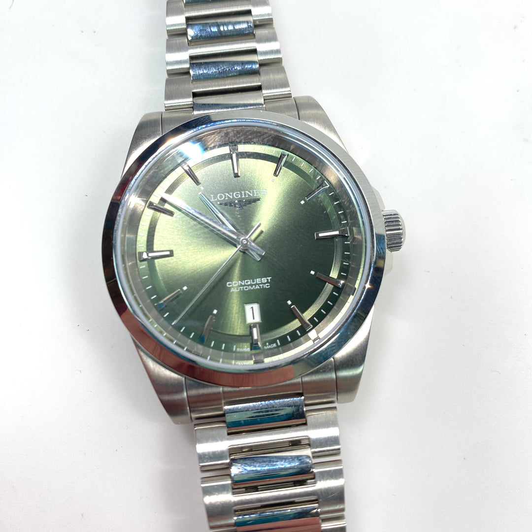 v773 Longines Conquest Automatic L3.830.4.02.6 Stainless Steel 10bar Wrist Watch