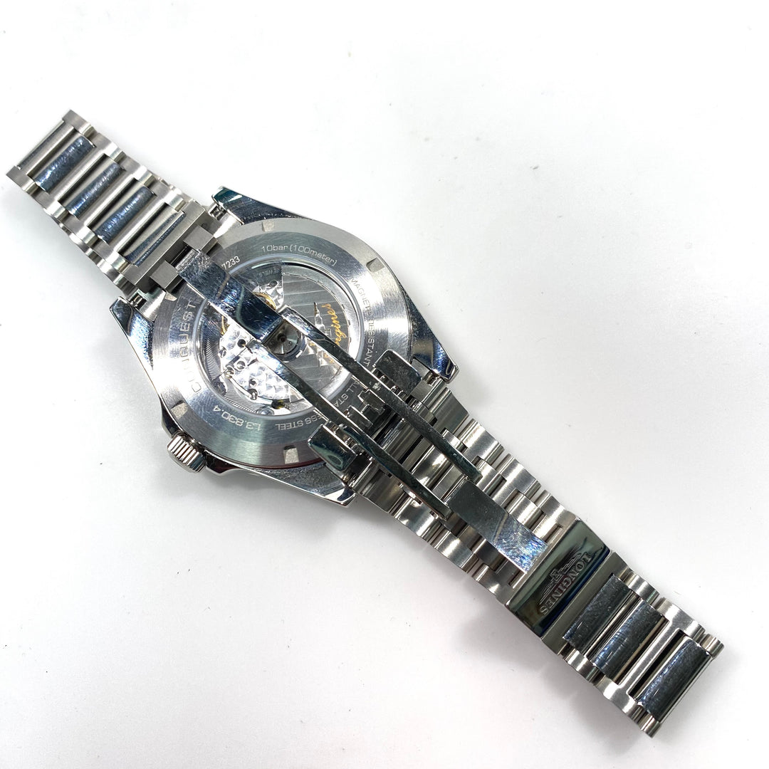 v773 Longines Conquest Automatic L3.830.4.02.6 Stainless Steel 10bar Wrist Watch