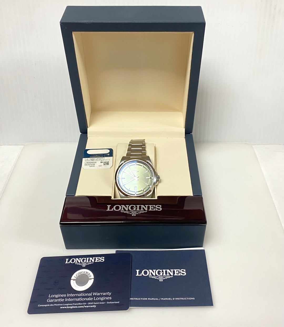 v773 Longines Conquest Automatic L3.830.4.02.6 Stainless Steel 10bar Wrist Watch