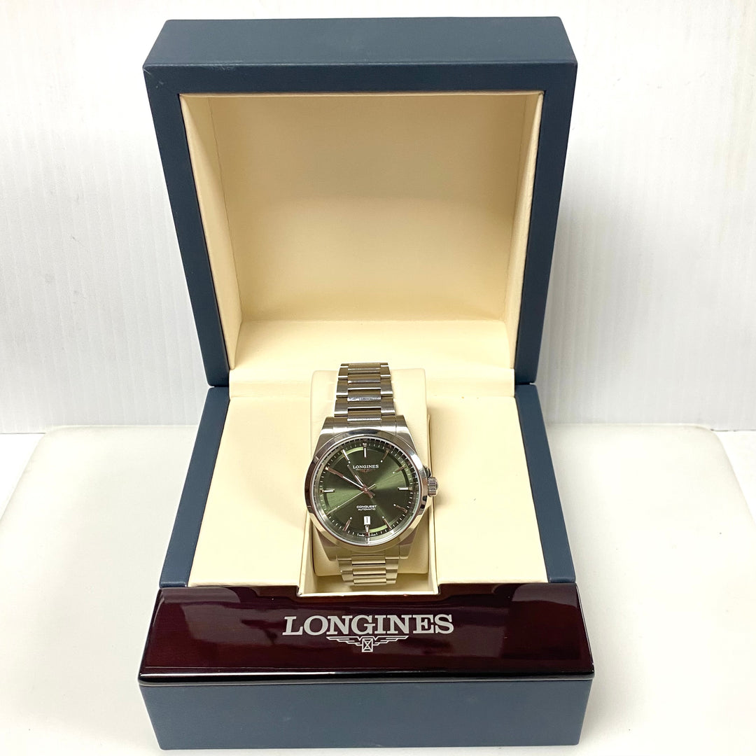 v773 Longines Conquest Automatic L3.830.4.02.6 Stainless Steel 10bar Wrist Watch