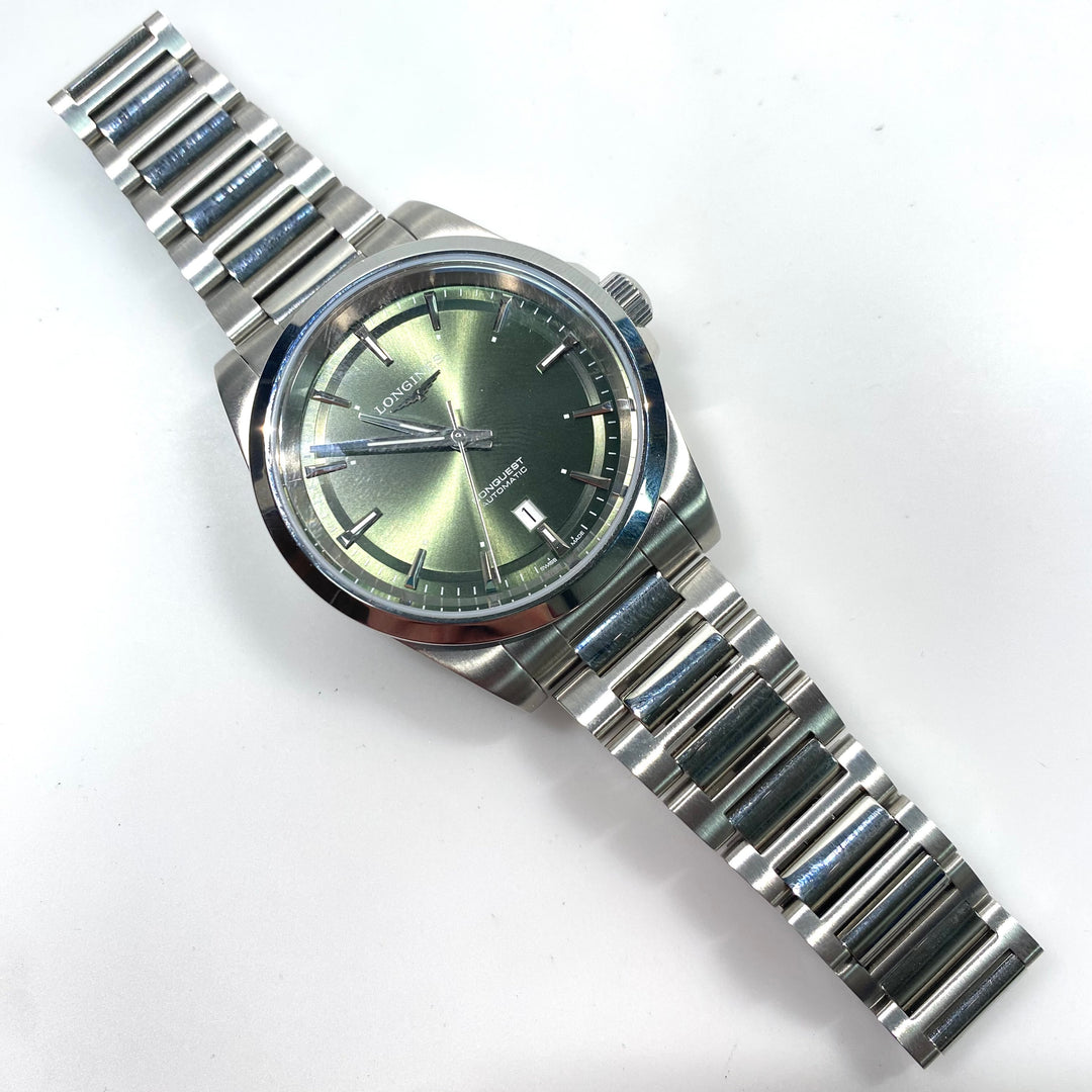 v773 Longines Conquest Automatic L3.830.4.02.6 Stainless Steel 10bar Wrist Watch