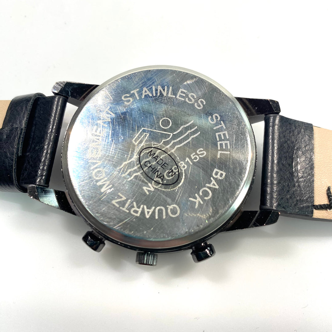 v775 Vintage Stainless Steel Sport Analog Quartz Men's Wrist Watch