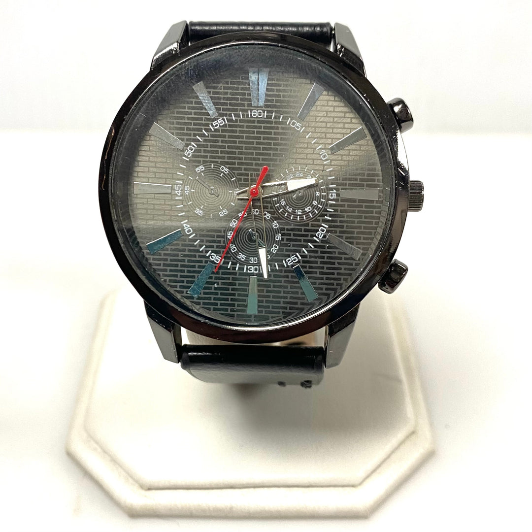 v775 Vintage Stainless Steel Sport Analog Quartz Men's Wrist Watch