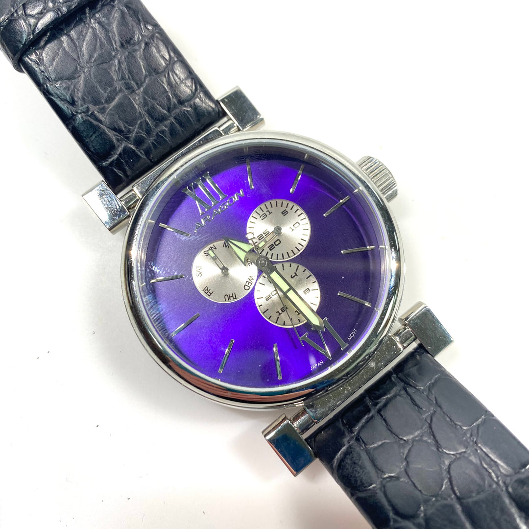 v776 Aragon M Collection Japanese Quartz Movement multi-function Wrist Watch