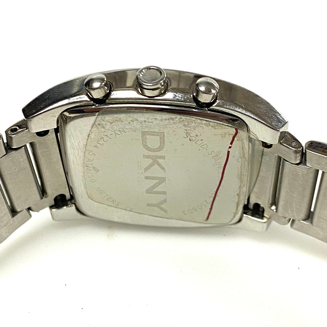 v782 DKNY NY-1234 Stainless steel Chronograph Quartz Movement Men's Wrist Watch