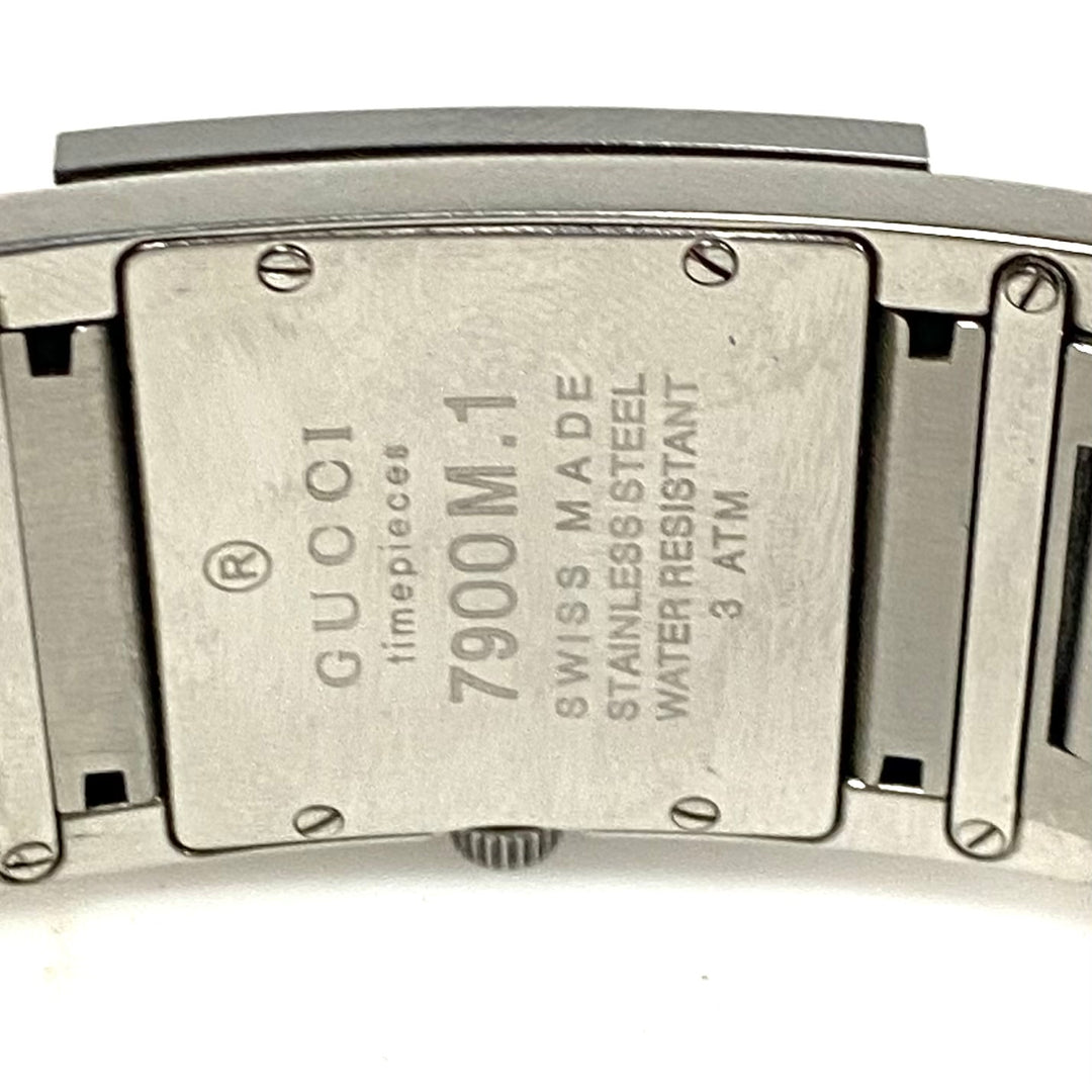 v784 Vintage Gucci 7900M series Stainless Steel Swiss Made Quartz Wrist Watch