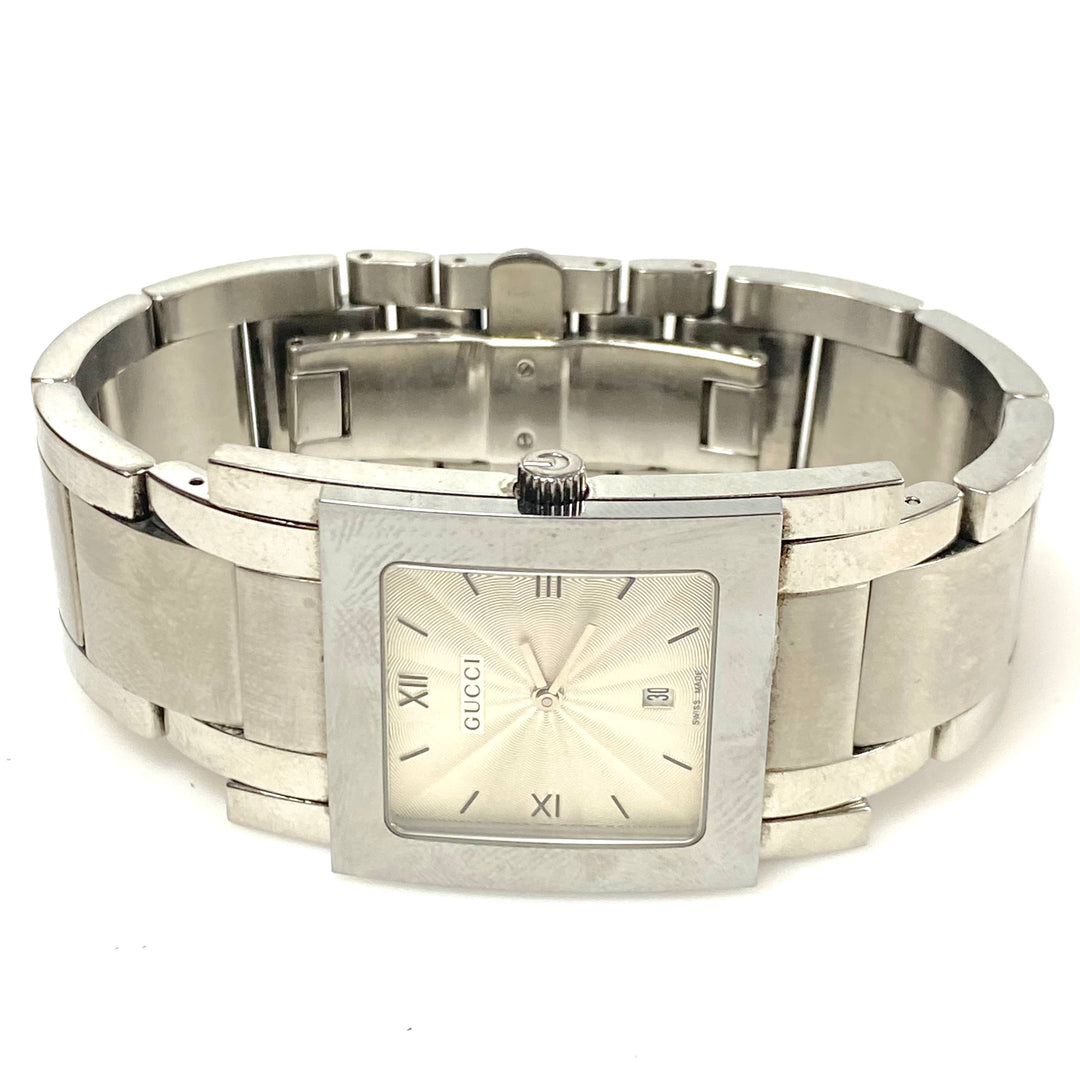 v784 Vintage Gucci 7900M series Stainless Steel Swiss Made Quartz Wrist Watch
