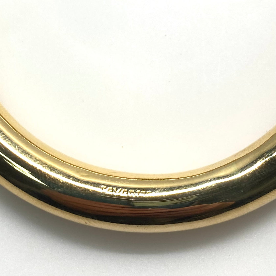 v793 Vintage 18k Yellow Gold Tubular Style Bangle Bracelet