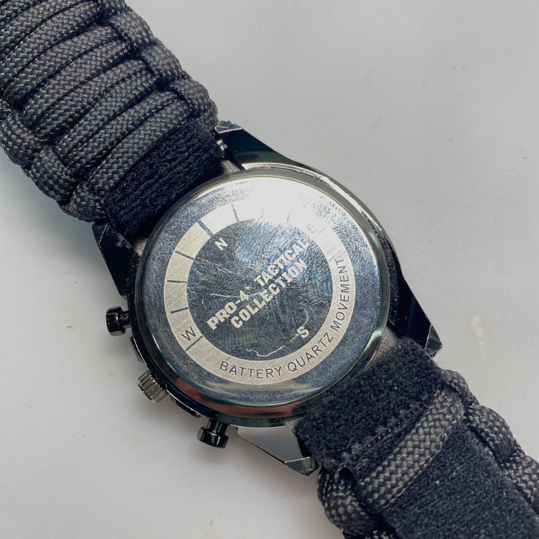 v800 Pro-4 Tactical Multi-functional Tool for Outdoor & Survival Use Wrist Watch