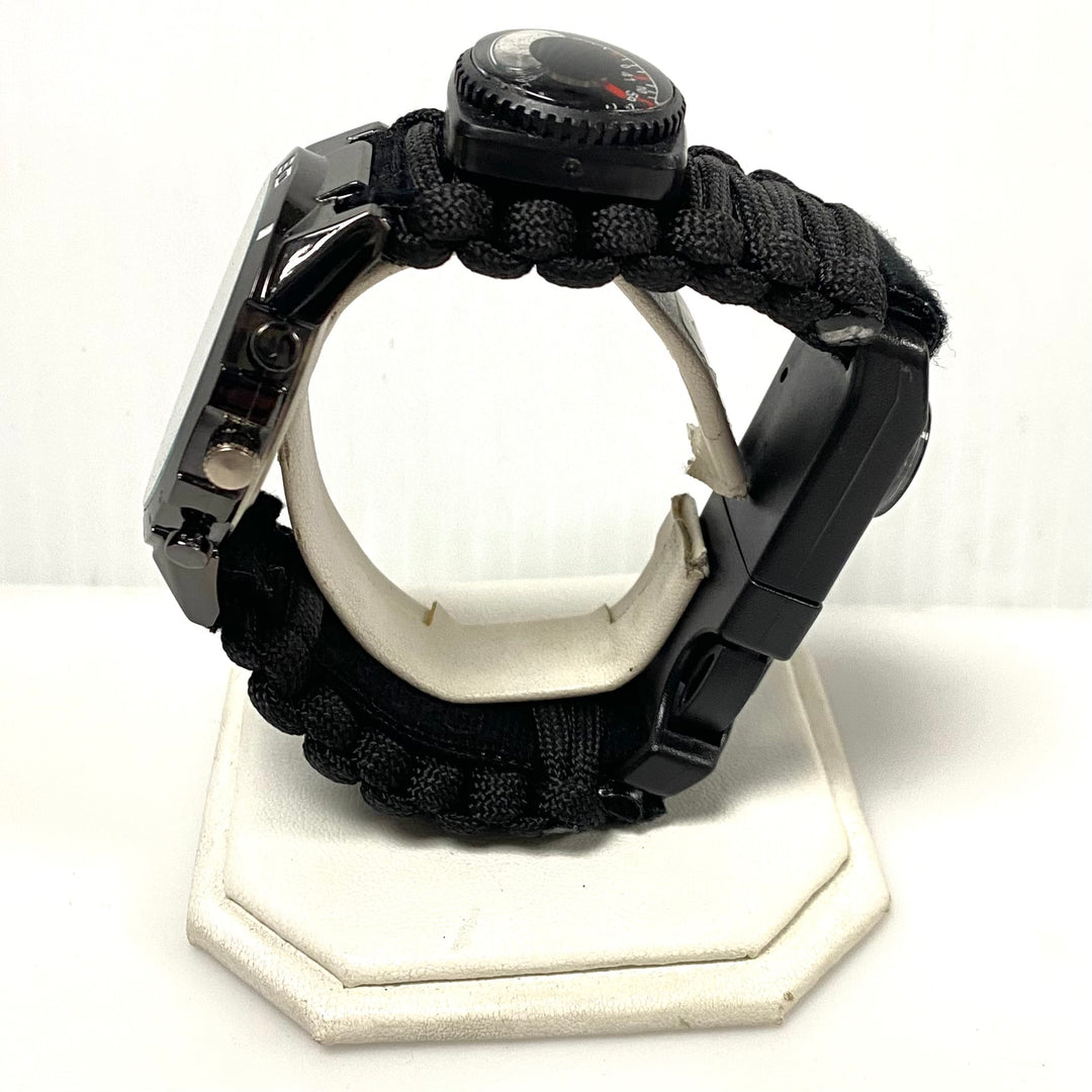 v800 Pro-4 Tactical Multi-functional Tool for Outdoor & Survival Use Wrist Watch
