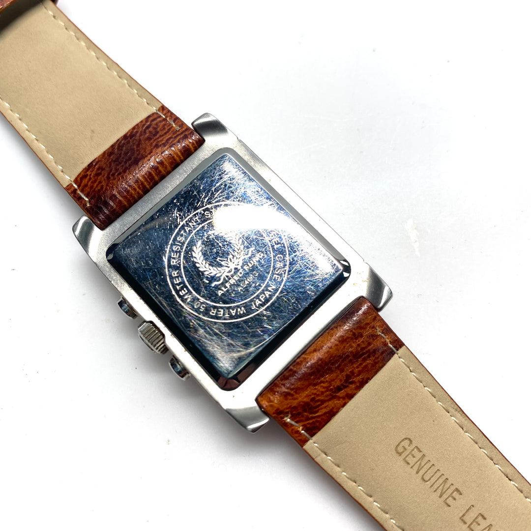 v801 Alfred Sung AS4013 Stainless Japanese Quartz Mov't Chronograph Wrist Watch
