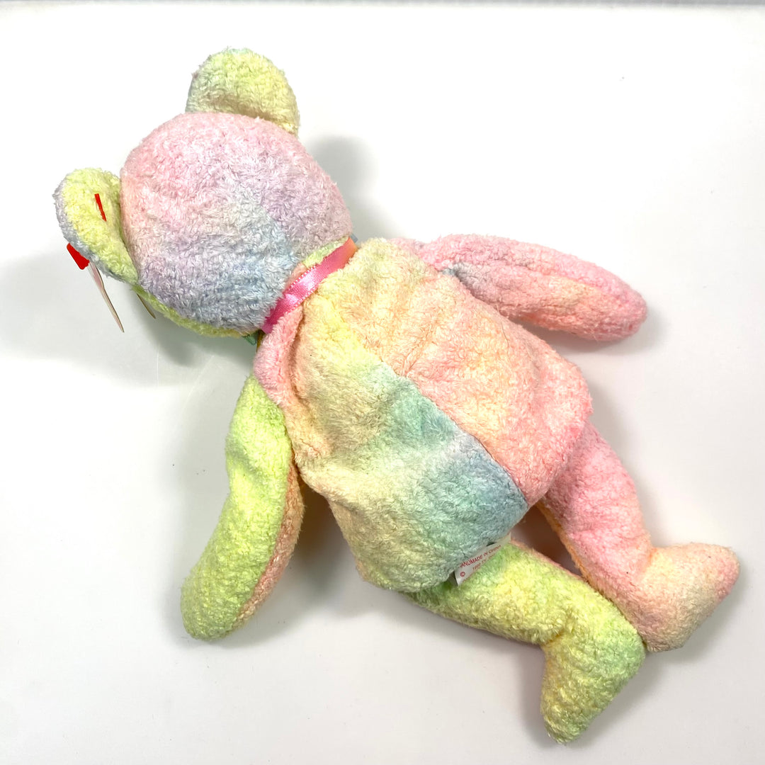 v811 Vintage Ty Beanie Baby Groovy the Bear collectible plush toy 1999 NWT