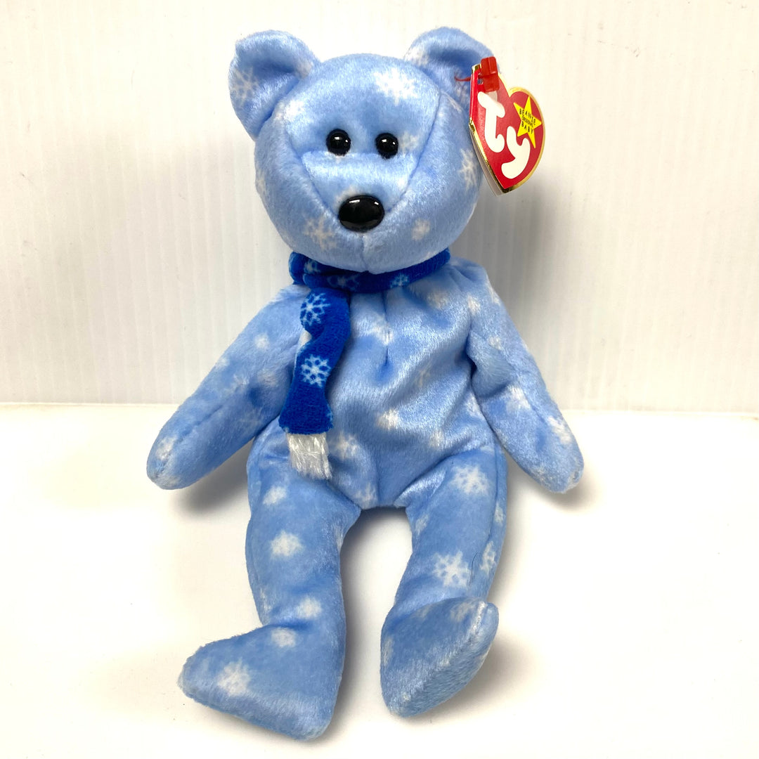 v812 Vintage Ty Beanie Baby Holiday Teddy collectible plush toy 1999