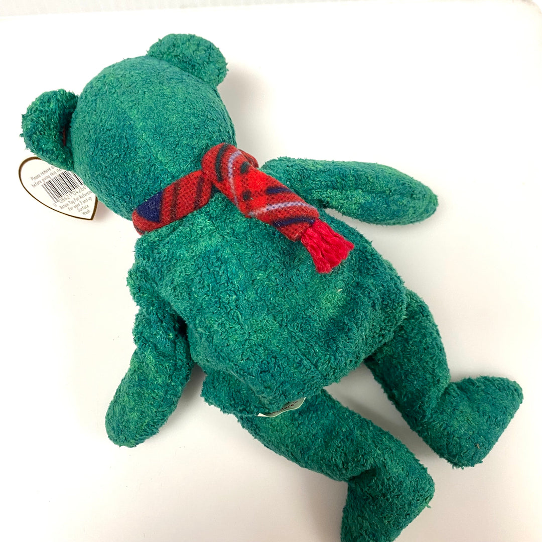 v813 Vintage Ty Beanie Baby Wallace the Bear collectible plush toy 1999 NWT
