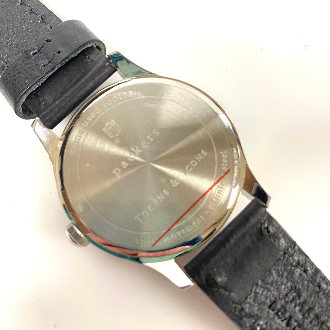 v843 Tokens & Icons NFL Game Used Football Watch Authentic Packers