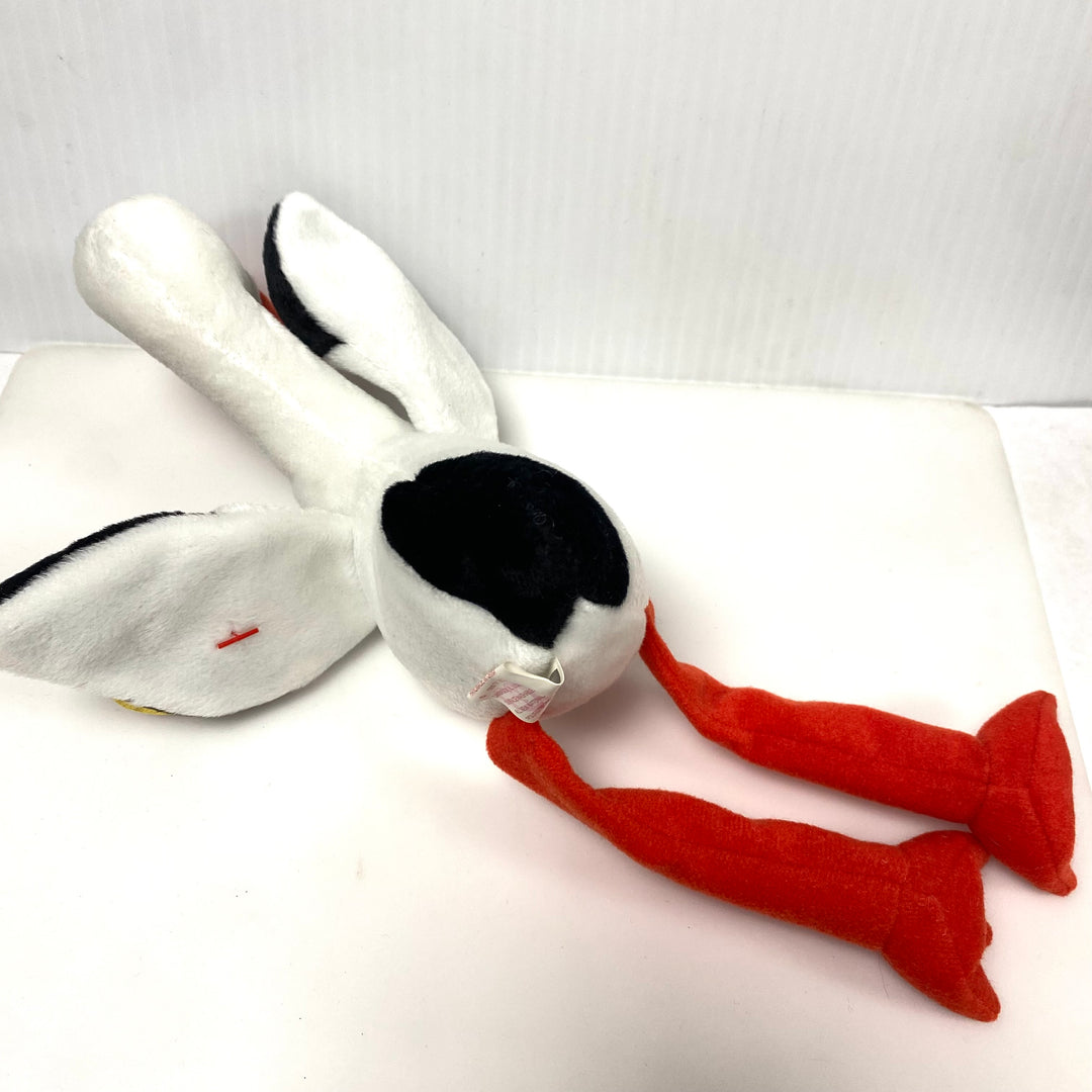 v856 Vintage Ty Beanie Baby collectible toy named "Stilts" the Stork 1998 NWT