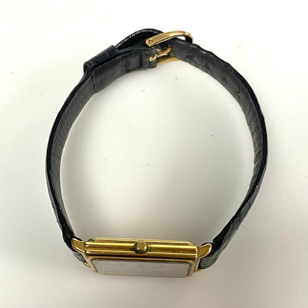 v861 Vintage Raymond Weil 18K Yellow Gold Genève "Tradition" #5775 Wrist Watch