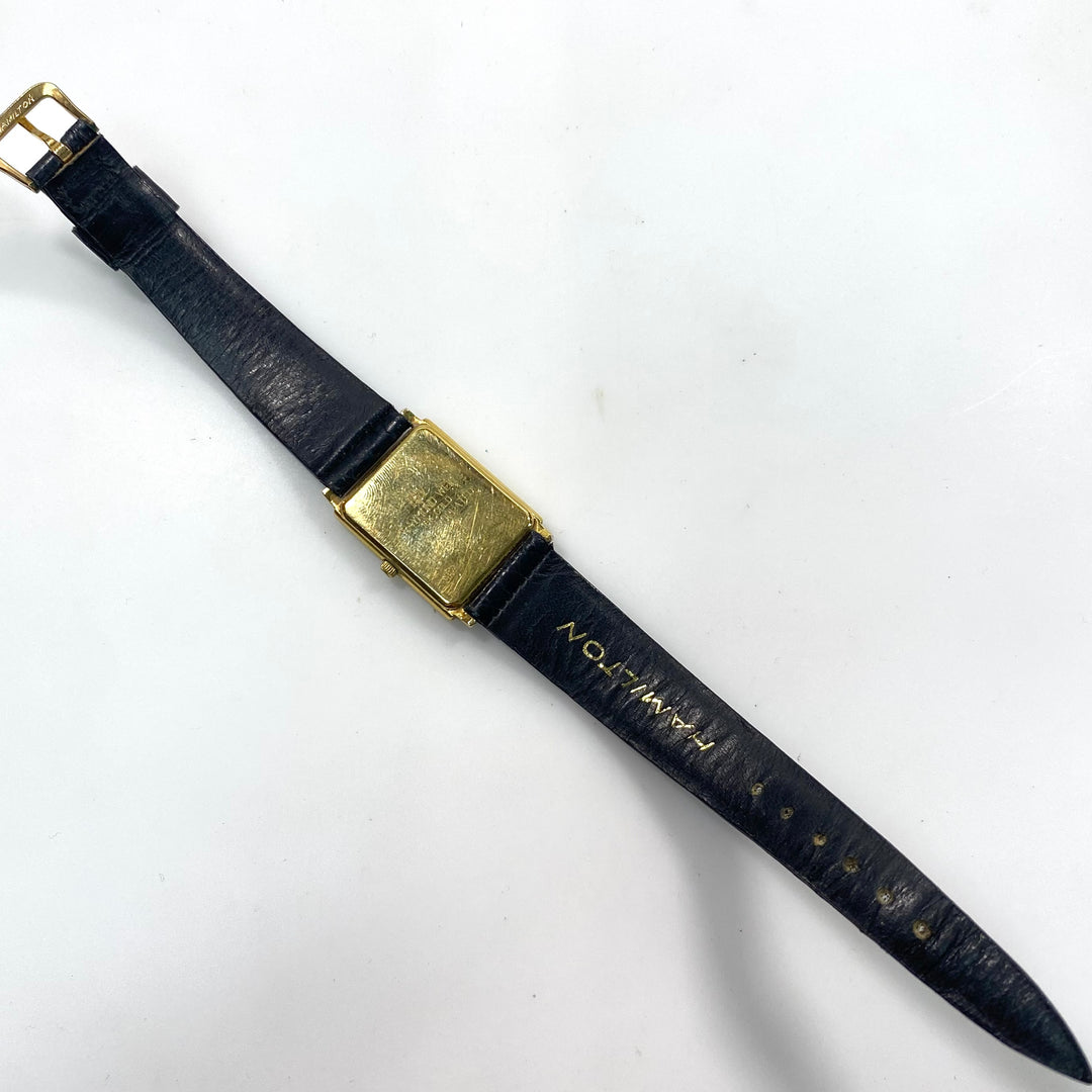 v861 Vintage Raymond Weil 18K Yellow Gold Genève "Tradition" #5775 Wrist Watch